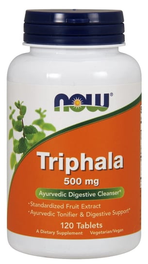 NOW Foods Triphala 500 mg Suplement diety, 120 tabletek Now Foods