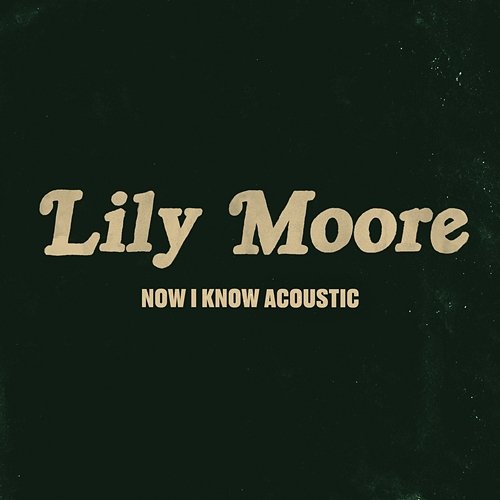 Now I Know Lily Moore