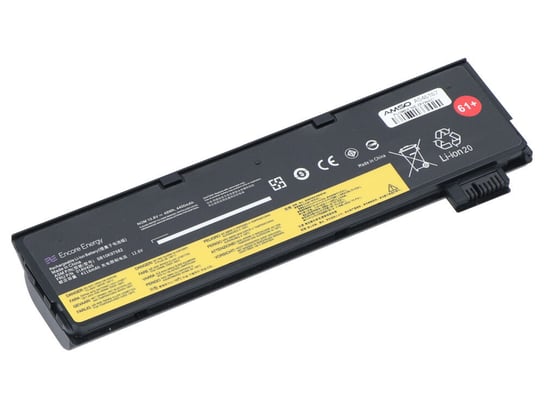 Nowa bateria Encore Energy do Lenovo ThinkPad A475 P51S T25 T470 T570 48Wh 10.8V 4400mAh 01AV425 Encore