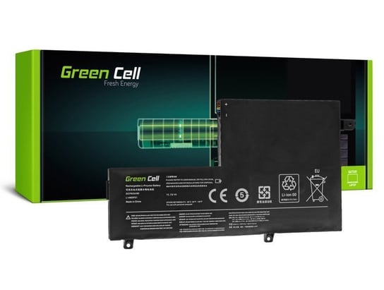 Nowa bateria Green Cell do Lenovo Yoga 500-14 500-15 S41 U41 500s 300s Edge 2 39Wh 11,1V 3500mAh LE124 Green Cell