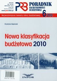 Nowa klasyfikacja budżetowa 2010 Gąsiorek Krystyna