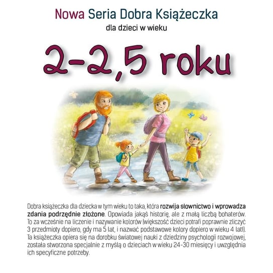 Nowa Seria Dobra Książeczka 2-2,5 roku Starok Agnieszka