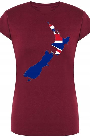 Nowa Zelandia Damski Modny T-Shirt Nadruk Rozm.M Inna marka