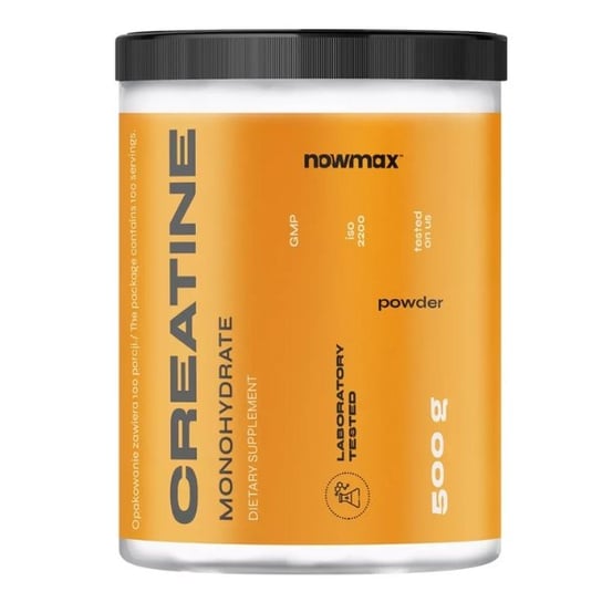 nowmax Creatine Monohydrate 500 g, wiśniowy nowmax