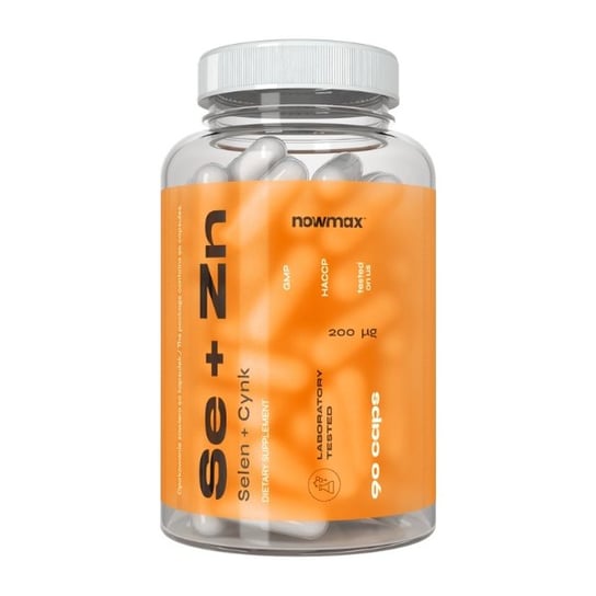 nowmax Selenium 200mcg + Zinc 90 kaps nowmax