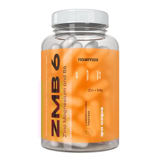 nowmax ZMA + B6 90 kaps nowmax