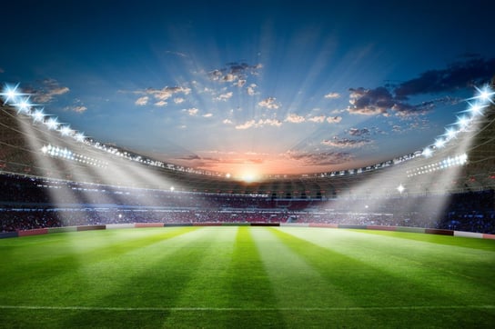 Nowoczesna fototapeta na ścianę dla dzieci tapeta ścienna do pokoju Stadion Naklejkomania