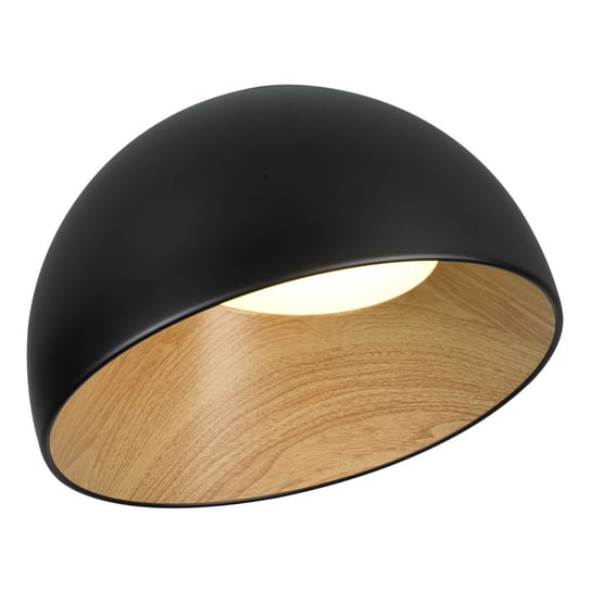 Nowoczesna Lampa sufitowa Padella do pokoju LED 24W czarna Step Into Design