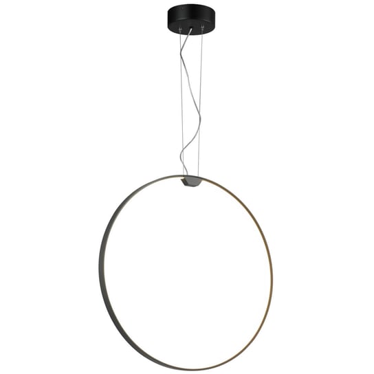 Nowoczesna Lampa wisząca Acirculo ring LED 36W czarny Step Into Design