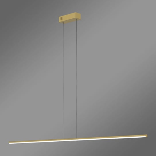 Nowoczesna lampa wisząca Led LINE 150 cm złota barwa neutralna 4K LEDesign Inna marka