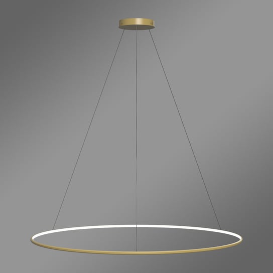 Nowoczesna lampa wisząca Led Orbit No.1 150 cm złota barwa neutralna 4K LEDesign Inna marka