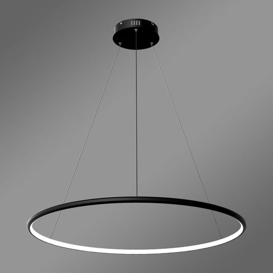 Nowoczesna lampa wisząca Led Orbit No.1 80 cm czarna barwa neutralna 4K LEDesign Inna marka