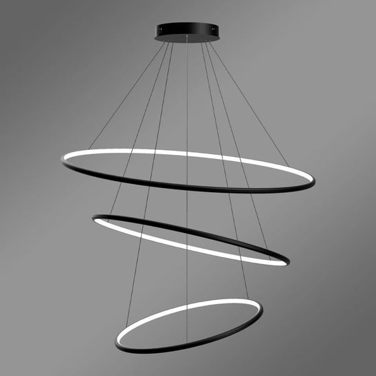Nowoczesna lampa wisząca Led Orbit No.3 100cm czarna barwa neutralna 4K  LEDesign Inna marka