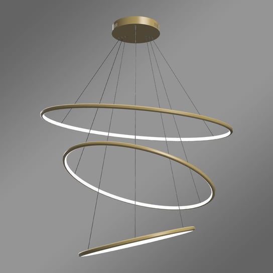 Nowoczesna lampa wisząca Led Orbit No.3 100cm złota barwa ciepła 3K LEDesign Inna marka