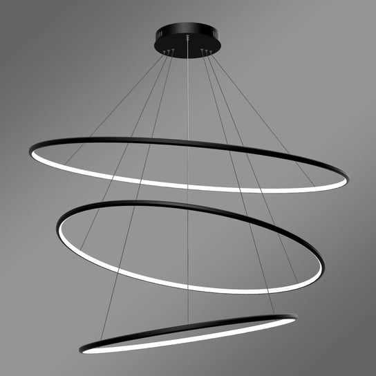 Nowoczesna lampa wisząca Led Orbit No.3 120cm czarna barwa neutralna 4K LEDesign Inna marka