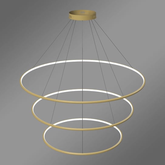 Nowoczesna lampa wisząca Led Orbit No.3 120cm złota barwa ciepła 3K LEDesign Inna marka