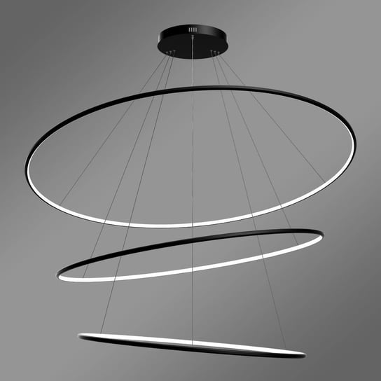 Nowoczesna lampa wisząca Led Orbit No.3 150cm czarna barwa ciepła 3K LEDesign Inna marka