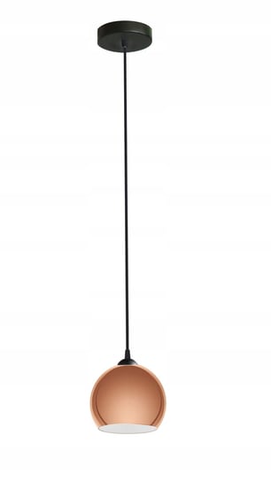 nowoczesna lampa wisząca,żyrandol kula miedź 205m Komat