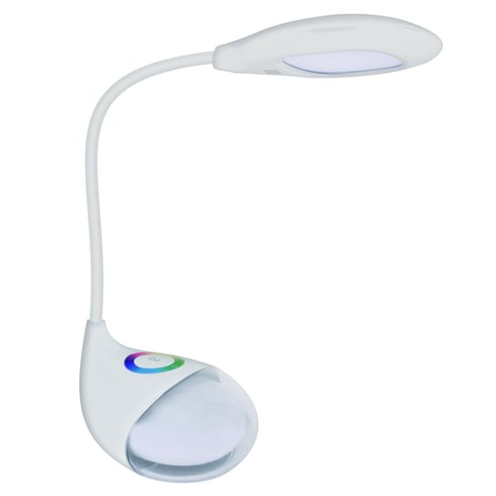 Nowoczesna lampka BOA 04000 Ideus LED 6W 4000K na biurko biała IDEUS