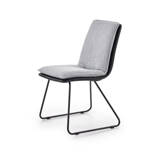 Nowoczesne krzesło STYLE FURNITURE Adelardo, szare, 44x60x87 cm Style Furniture