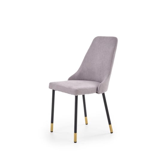 Nowoczesne krzesło STYLE FURNITURE Aurora, szaro-czarne, 51x55x91 cm Style Furniture
