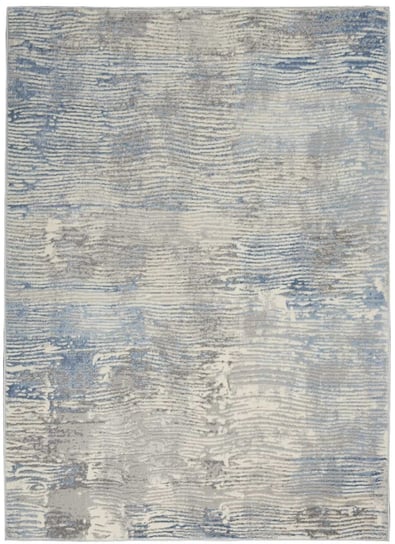 Nowoczesny Dywan Loftowy Solace 1 Ivory/Grey/Blue 240X300 Komfort