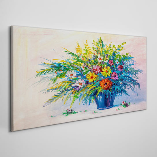 Nowoczesny foto-obraz Na Płótnie Kwiaty 100x50 cm Coloray