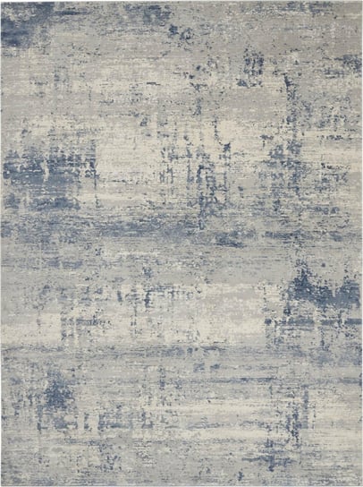 Nowoczesny Loftowy Dywan Rustic Texture Ivory Blue 160X221 Komfort