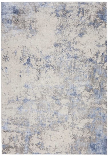 Nowoczesny Miękki Dywan Loftowy Silky Textures 4 Blue/Ivory/Grey 160X220 Komfort