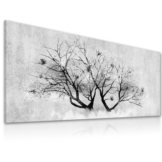 Nowoczesny Obraz Drukowany Na Płótnie Drzewo Magnolii 147X60Cm Ludesign-gallery