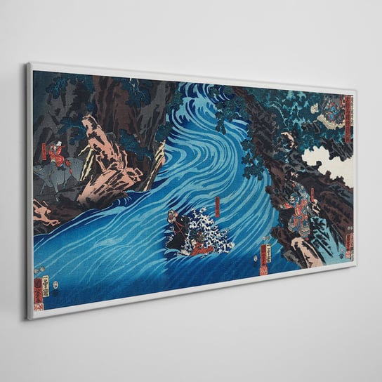Nowoczesny obraz Na Płótnie Azja rzeka 100x50 cm Coloray