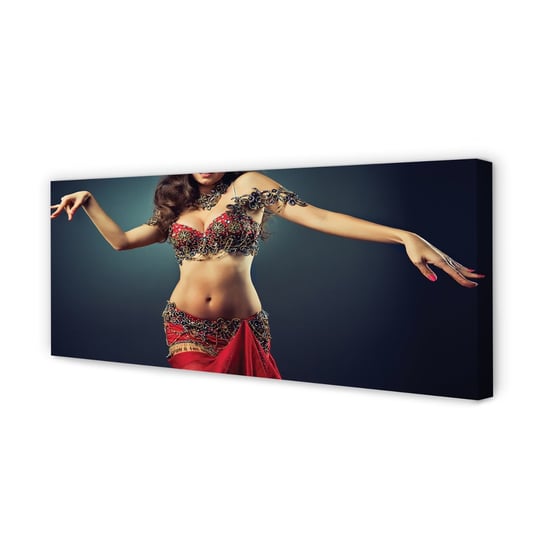 Nowoczesny Obraz na płótnie TULUP Kobieta taniec 125x50 cm Tulup