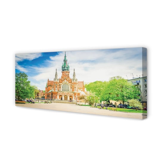 Nowoczesny Obraz na płótnie TULUP Kraków Katedra 125x50 cm Tulup