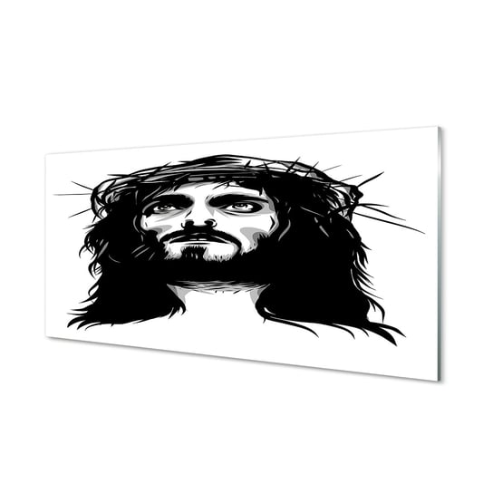 Nowoczesny obraz TULUP Ilustracja Jezusa 100x50 cm Tulup