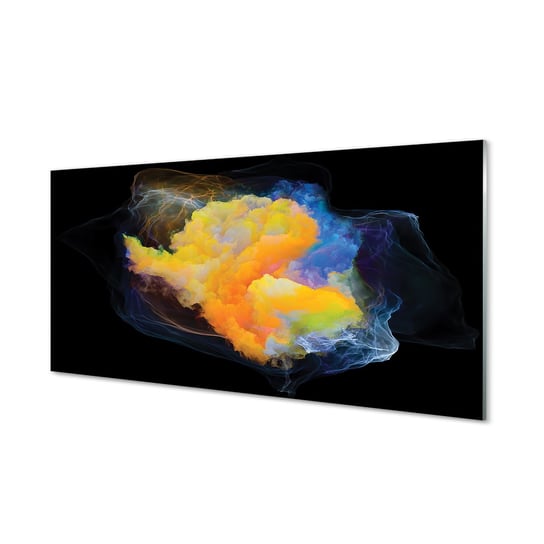 Nowoczesny obraz TULUP Kolorowe fraktale 100x50 cm Tulup