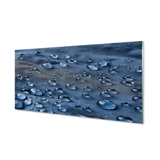 Nowoczesny obraz TULUP Krople makro woda 100x50 cm Tulup