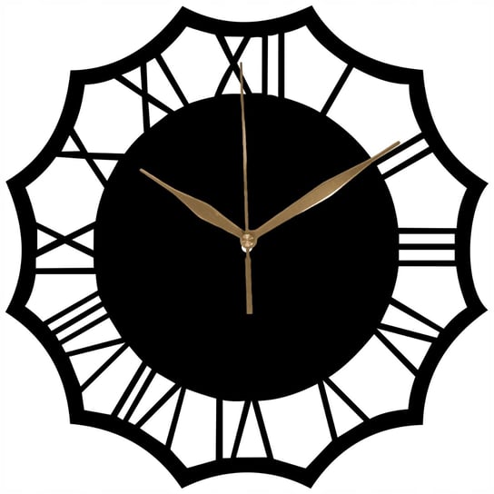 Nowoczesny Zegar Ścienny Drewniany Rzymski Loft Stylowy Różne Kolory 35 cm Inna marka