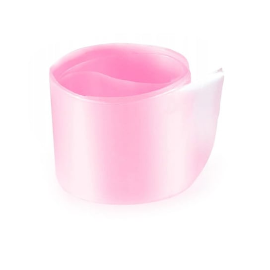 Nowość ! Pastelowa folia transferowa light pink (1002) - folia do zdobień lakierów hybrydowych, żeli uv i akrylu (arkusz cm: 25x4) AlleBeauty