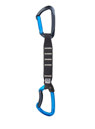 NOWY Ekspres wspinaczkowy Climbing Technology Lime B Set NY PRO 17 cm - anthracite/blue Climbing Technology