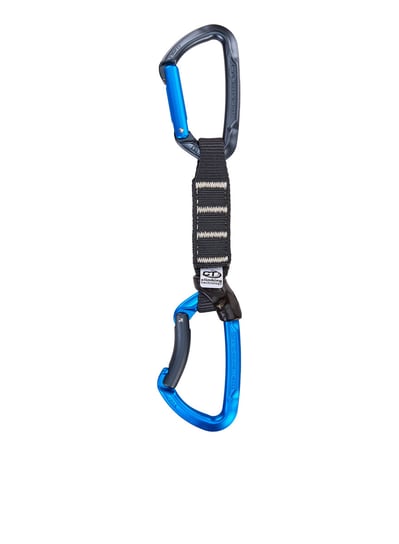 NOWY Ekspres wspinaczkowy Climbing Technology Lime B Set Pro NY 12 cm - anthracite/blue Climbing Technology