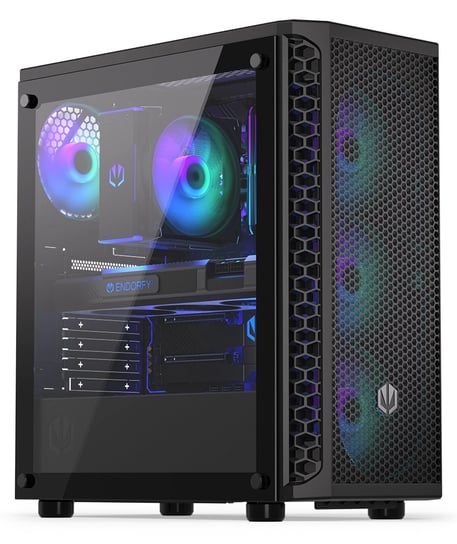 Nowy gamingowy Endorfy Signum 300 ARGB Tower AMD Ryzen 5 5600G 3,9 GHz / 32 GB / 960 SSD / Win 11 + GeForce RTX 4060 [8 GB] ENDORFY