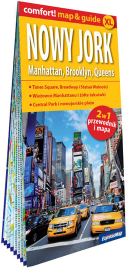 Nowy Jork. Manhattan, Brooklyn, Queens 2w1. Przewodnik i mapa Opracowanie zbiorowe