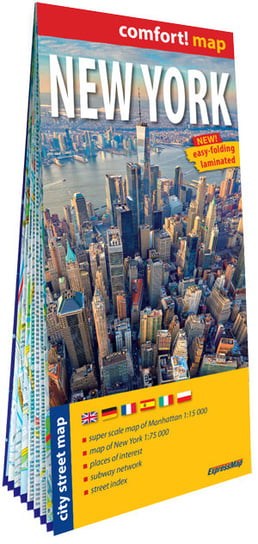 Nowy Jork. Plan miasta 1:75 000 / 1:15 000 Opracowanie zbiorowe
