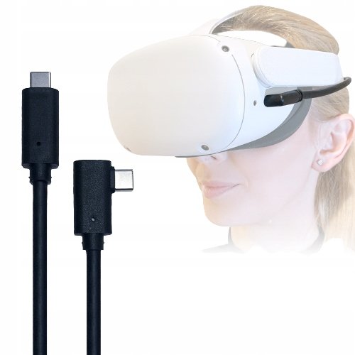 NOWY Kabel 5m USB-C Oculus Link Quest 2 i Vortex Virtual Reality
