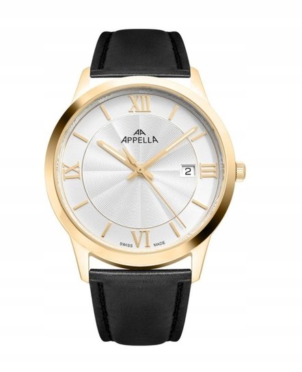 Nowy Oryginalny Zegarek Męski Appella L12005.1263Q + Grawerunek Inna marka
