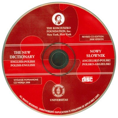 Nowy słownik Fundacji Kosciuszkowskiej CD Opracowanie zbiorowe