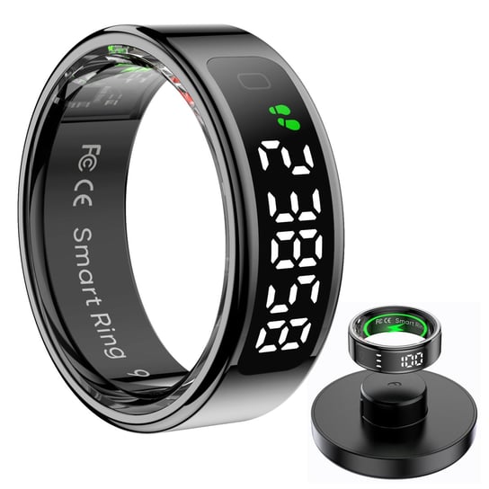 Nowy smartring SR11 Deep Grey, rozmiar 10 / 23 Inna marka