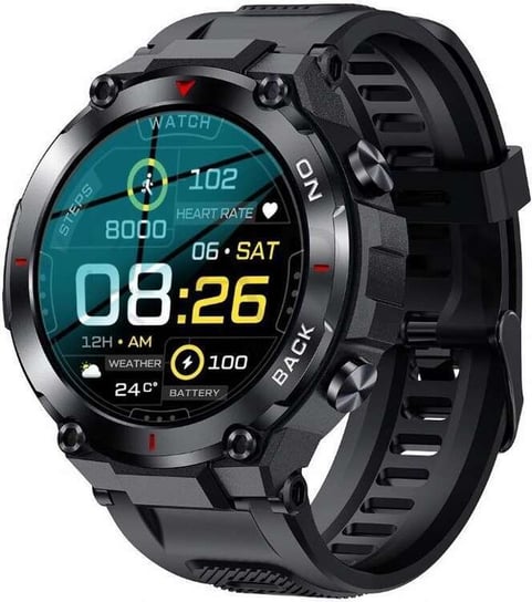 Nowy Smartwatch Sport Watches K37 GPS Czarny Inna marka