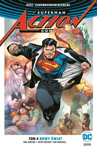 Nowy świat. Superman Action Comics. Tom 4 Jurgens Dan