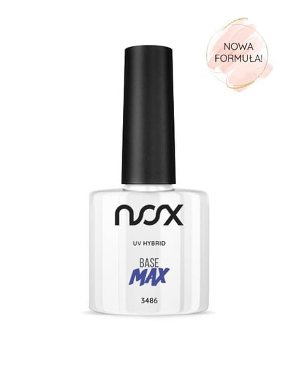 Nox, Base Max, baza budująca do lakierów hybrydowych 3486, 7 ml NOX